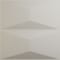 Ekena Millwork 19 5/8in. W x 19 5/8in. H Aberdeen EnduraWall Decorative 3D Wall Panel Covers 2.67 Sq. Ft. WP20X20ABGBW - alternate 1